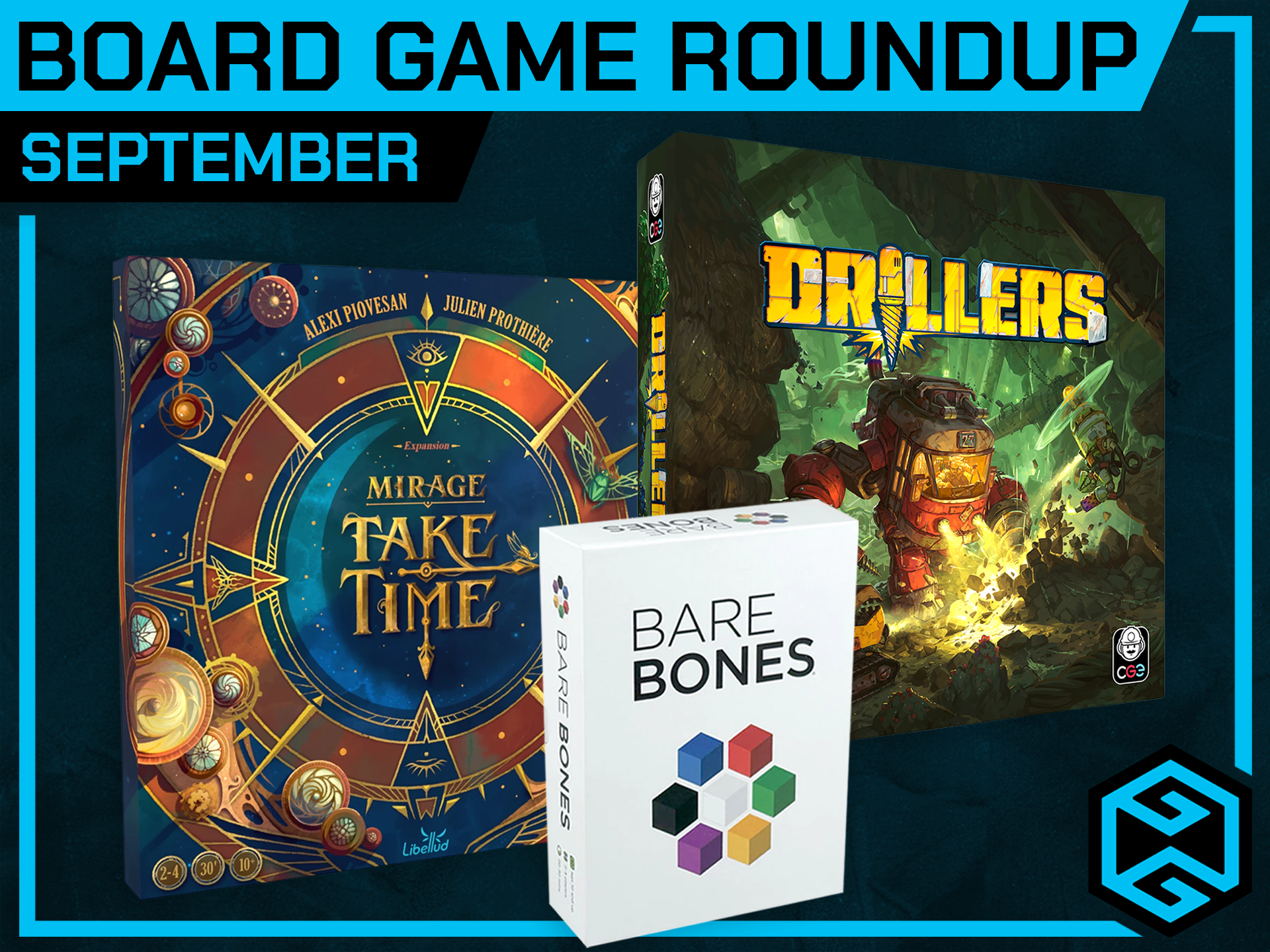 September Board Game Roundup: New Releases, Restocks, and Preorders