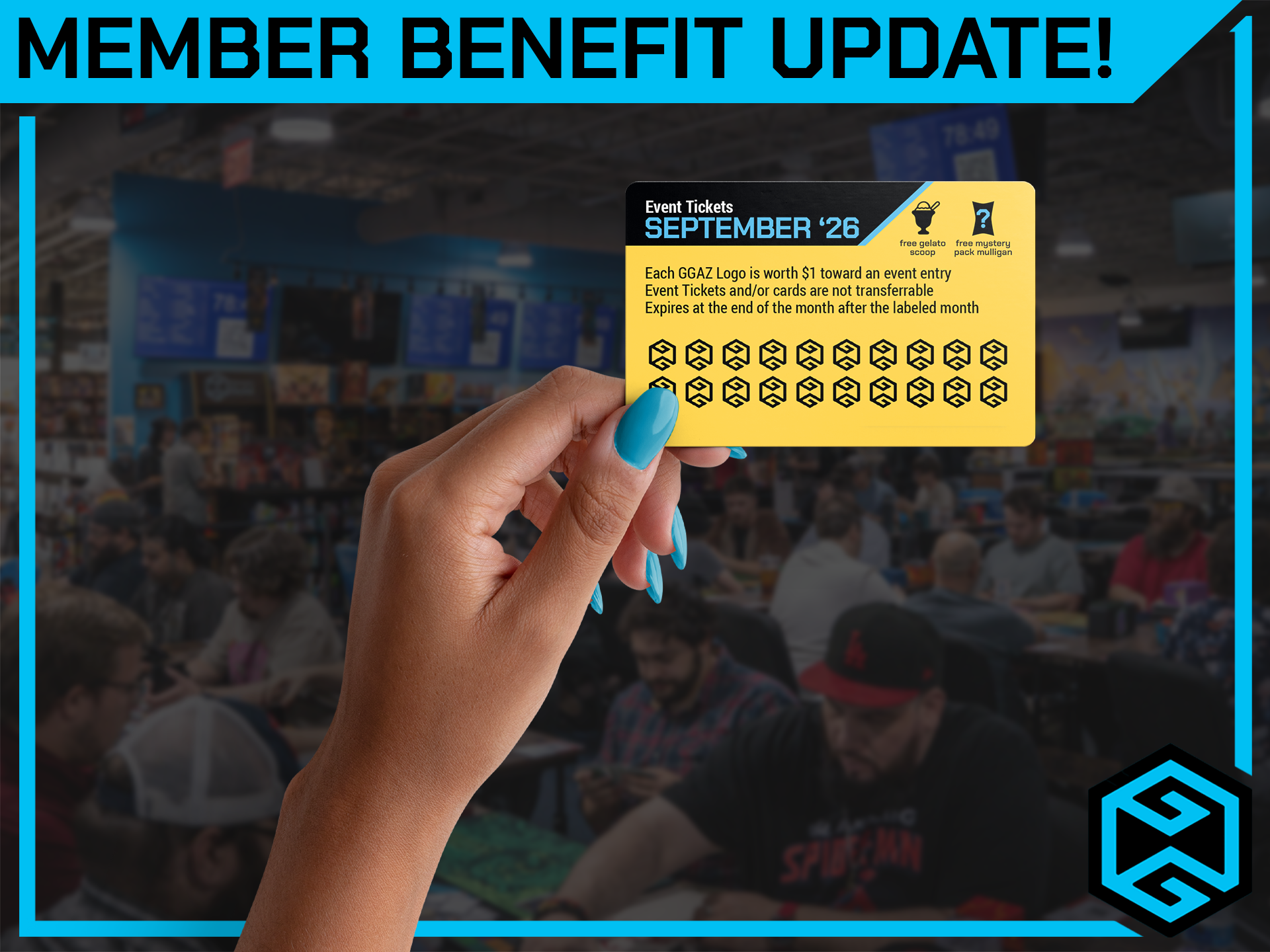 New Member Benefit Cards For September!