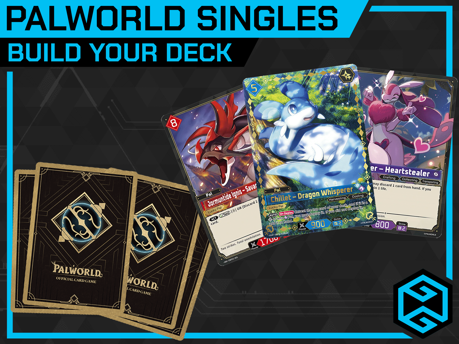 Palworld Official Card Game Singles Are Now Available at Gamers Guild