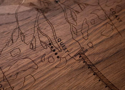 Gamers Guild AZ IV Studio Veiled Fate (Premium Wooden Board, White Oak) IV Studio