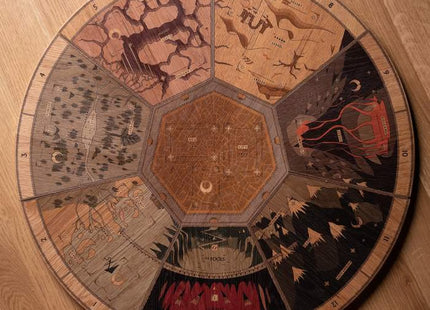 Gamers Guild AZ IV Studio Veiled Fate (Premium Wooden Board, White Oak) IV Studio