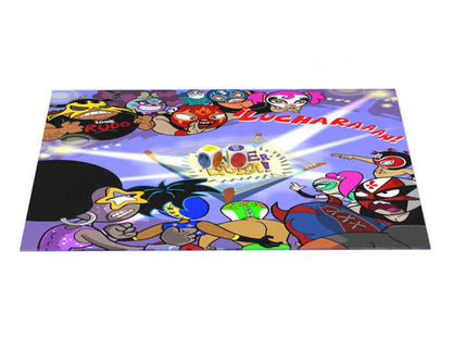 Gamers Guild AZ SRG Universe Super Lucha! - Large Playmat Kickstarter