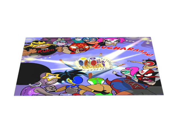 Gamers Guild AZ SRG Universe Super Lucha! - Large Playmat Kickstarter