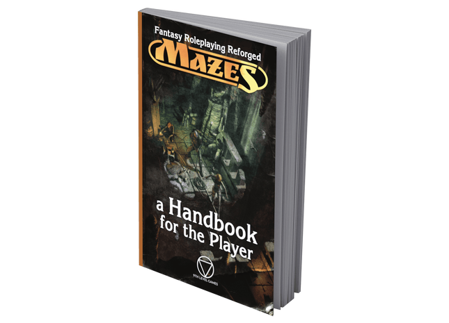 Gamers Guild AZ 9th Level Games Mazes Fantasy RPG: A Handbook for the Player (Pre-Order) AGD