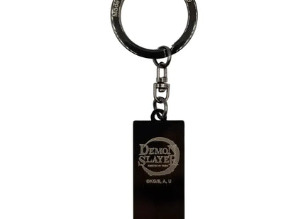 Gamers Guild AZ ABYstyle Demon Slayer Tanjiro Kamado's Metal Keychain Hanafuda Faire