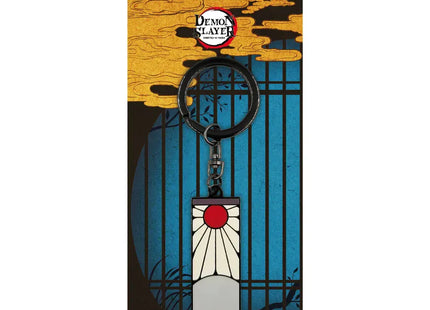 Gamers Guild AZ ABYstyle Demon Slayer Tanjiro Kamado's Metal Keychain Hanafuda Faire