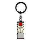 Gamers Guild AZ ABYstyle Demon Slayer Tanjiro Kamado's Metal Keychain Hanafuda Faire