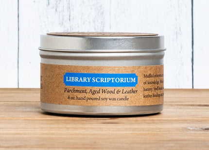 Gamers Guild AZ Accessory Cantrip Candles: Library Scriptorium 6oz Cantrip Candles