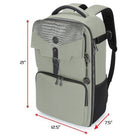 Gamers Guild AZ Accessory Power ENHANCE Gaming: Card Storage Backpack (Silver) Enhance Gaming