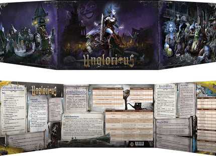 Gamers Guild AZ Aces Games Unglorious RPG: Ferryman`s Screen (Pre-Order) AGD
