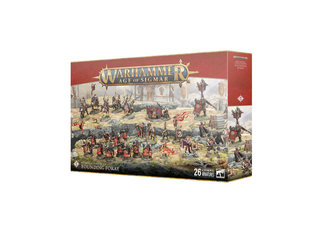 Gamers Guild AZ Age of SIgmar Age of SIgmar: Battleforce Cities of Sigmar Founding Foray (Pre-Order) Games-Workshop
