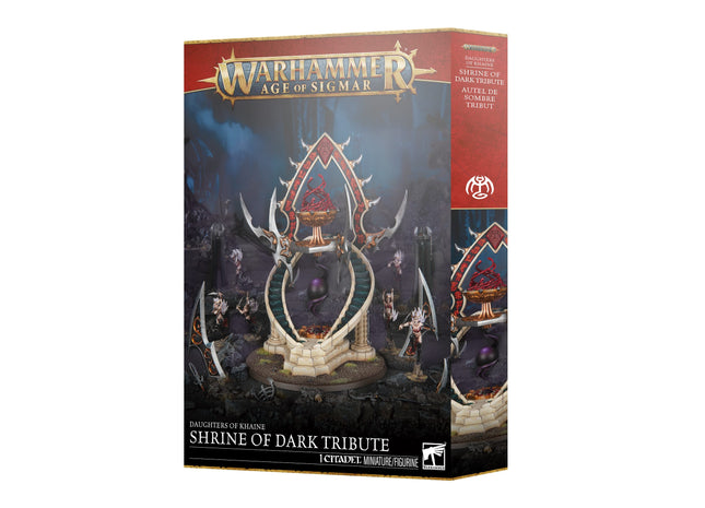 Gamers Guild AZ Age of Sigmar Age of Sigmar: Daughters of Khaine - Shrine of Dark Tribute (Pre-Order) Games-Workshop