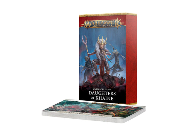 Gamers Guild AZ Age of Sigmar Age of Sigmar: Daughters of Khaine - Warscroll Cards (Pre-Order) Games-Workshop