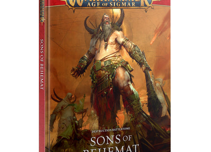 Gamers Guild AZ Age of Sigmar Age of Sigmar: Destruction Battletome - Sons of Behemat (Pre-Order) Games-Workshop
