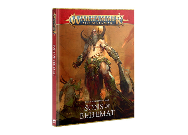 Gamers Guild AZ Age of Sigmar Age of Sigmar: Destruction Battletome - Sons of Behemat (Pre-Order) Games-Workshop