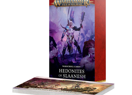 Gamers Guild AZ Age Of Sigmar Age of Sigmar: Hedonites of Slaanesh - Warscroll Cards (Pre-Order) Games-Workshop