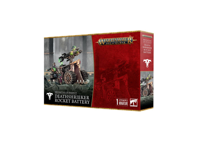 Gamers Guild AZ Age of Sigmar Age of Sigmar: Helsmiths of Hashut - Deathshrieker Rocket Battery (Pre-Order) Games-Workshop