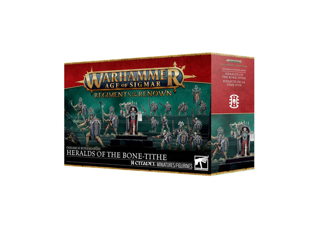 Gamers Guild AZ Age of Sigmar Age of Sigmar: Ossiarch Bonereapers - Heralds of the Bone-Tithe (Pre-Order) Games-Workshop