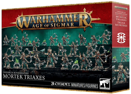 Gamers Guild AZ Age of Sigmar Age of Sigmar: Ossiarch Bonereapers - Mortek Triaxes (Pre-Order) Games-Workshop