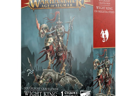 Gamers Guild AZ Age of Sigmar Age of Sigmar: Soulblight Gravelords - Wight King on Skeletal Steed Games-Workshop Direct