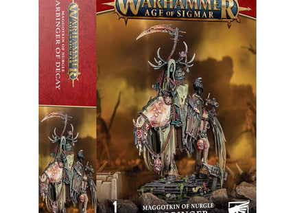 Gamers Guild AZ Age of Sigmar Maggotkin of Nurgle: Harbinger of Decay Games-Workshop Direct
