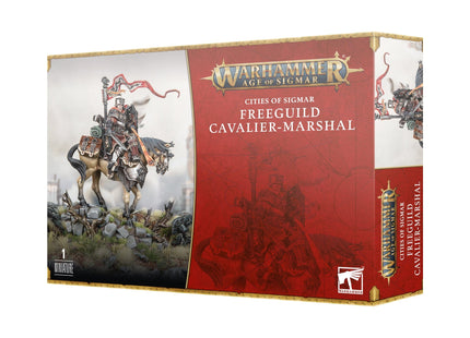 Gamers Guild AZ Age of Sigmar Warhammer Age of Sigmar: Cities of Sigmar -  Freeguild Cavalier Marshal (Pre-Order) Games-Workshop