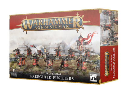 Gamers Guild AZ Age of Sigmar Warhammer Age of Sigmar: Cities of Sigmar - Freeguild Fusilliers (Pre-Order) Games-Workshop