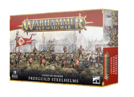 Gamers Guild AZ Age of Sigmar Warhammer Age of Sigmar: Cities of Sigmar -  Freeguild Steelhelms (Pre-Order) Games-Workshop