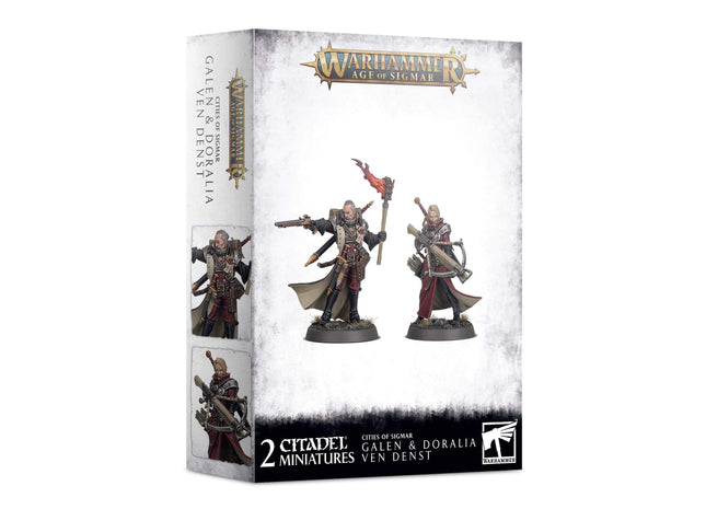 Gamers Guild AZ Age of Sigmar Warhammer Age of Sigmar: Cities of Sigmar - Galen & Doralia Ven Denst Games-Workshop