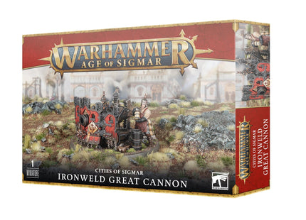 Gamers Guild AZ Age of Sigmar Warhammer Age of Sigmar: Cities of Sigmar - Ironweld Great Cannon (Pre-Order) Games-Workshop