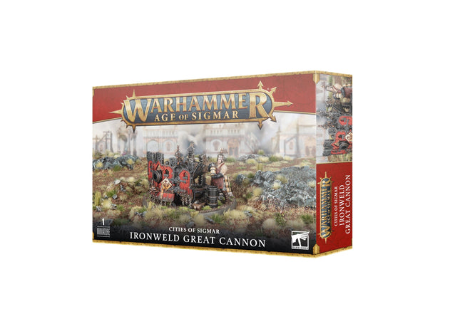 Gamers Guild AZ Age of Sigmar Warhammer Age of Sigmar: Cities of Sigmar - Ironweld Great Cannon (Pre-Order) Games-Workshop