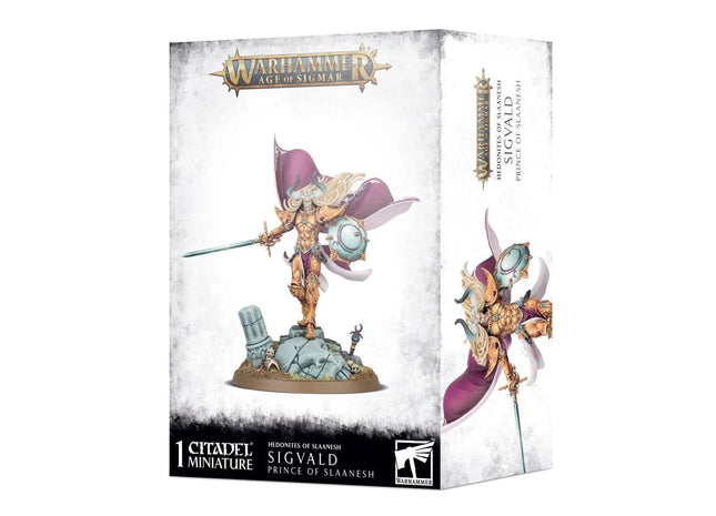 Gamers Guild AZ Age of Sigmar Warhammer Age of Sigmar: Hedonites of Slaanesh - Sigvald, Prince of Slaanesh Games-Workshop