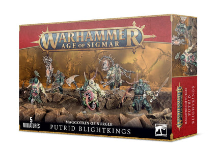 Gamers Guild AZ Age of Sigmar Warhammer Age of Sigmar: Maggotkin of Nurgle - Putrid Blightkings Games-Workshop