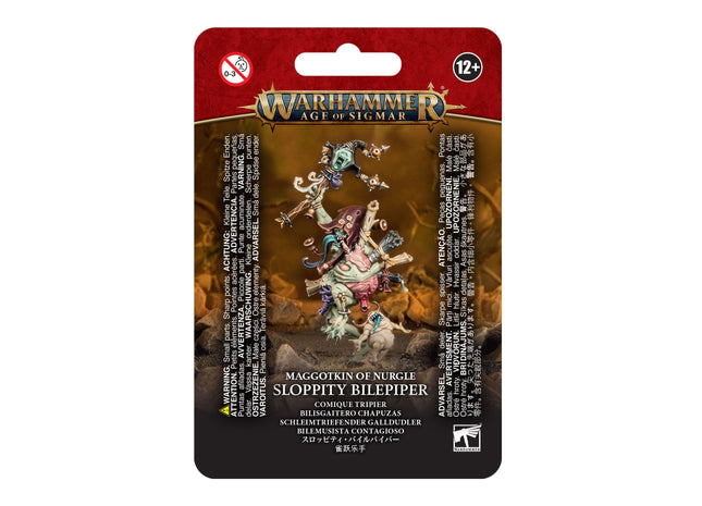 Gamers Guild AZ Age of Sigmar Warhammer Age of Sigmar: Maggotkin of Nurgle - Sloppity Bilepiper Games-Workshop
