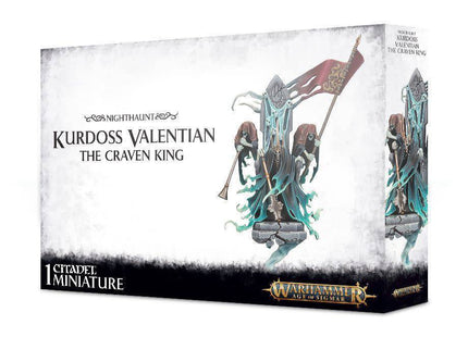 Gamers Guild AZ Age of Sigmar Warhammer Age of Sigmar: Nighthaunt - Kurdoss Valentian the Craven King Games-Workshop