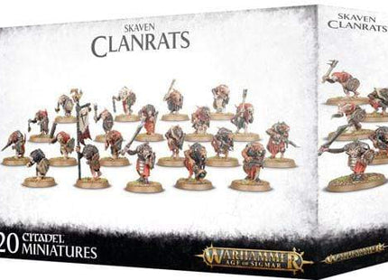 Gamers Guild AZ Age of Sigmar Warhammer Age of Sigmar: Skaven - Clanrats Games-Workshop