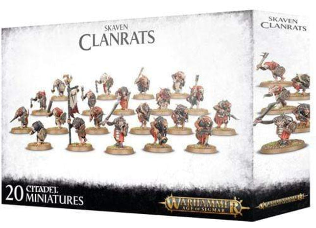 Gamers Guild AZ Age of Sigmar Warhammer Age of Sigmar: Skaven - Clanrats Games-Workshop