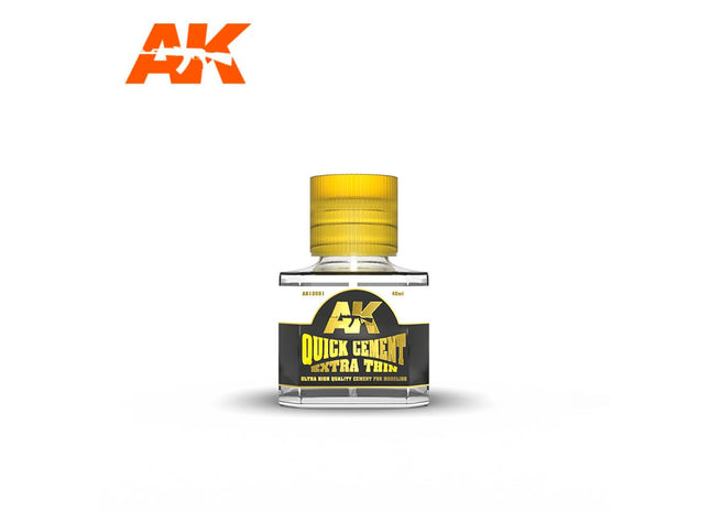 Gamers Guild AZ AK Interactive AK Interactive Quick Cement Extra Thin (40ml) LSG
