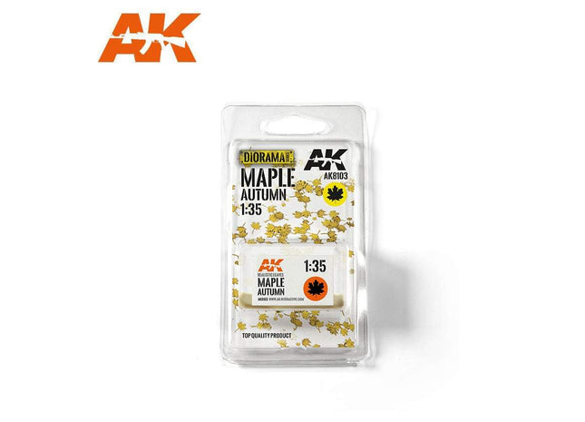 Gamers Guild AZ AK-Interactive AK-Interactive Vegetation (Leaves) - Maple Autumn 1:35 Discontinue