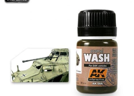 Gamers Guild AZ AK-Interactive AK066 AK Interactive Wash: For Afrika Korps Vehicles Golden Distribution International