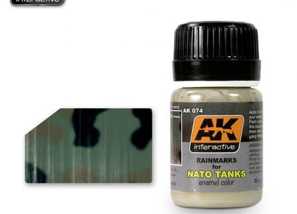 Gamers Guild AZ AK-Interactive AK074 AK Interactive Rainmarks for NATO vehicles Golden Distribution International