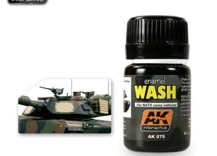 Gamers Guild AZ AK-Interactive AK075 AK Interactive Wash: For Nato Vehicles Golden Distribution International
