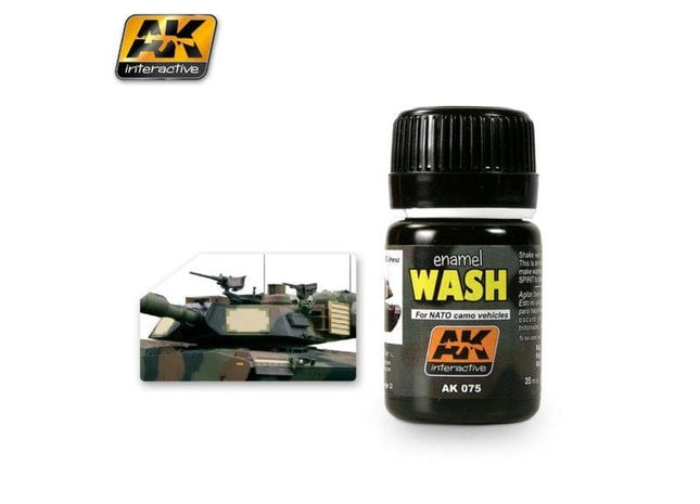 Gamers Guild AZ AK-Interactive AK075 AK Interactive Wash: For Nato Vehicles Golden Distribution International