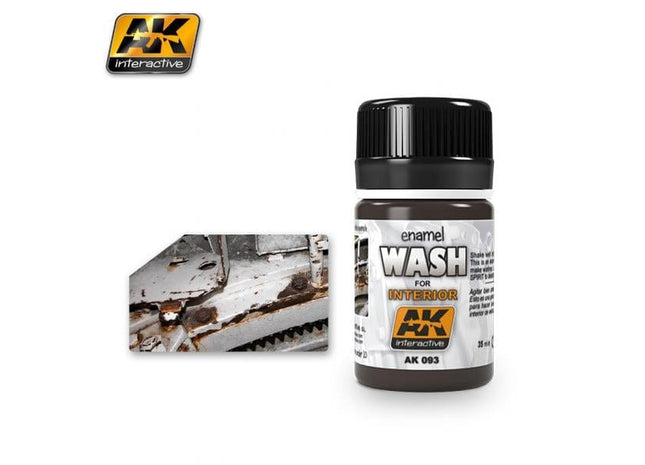 Gamers Guild AZ AK-Interactive AK093 AK Interactive Wash: Interior Golden Distribution International