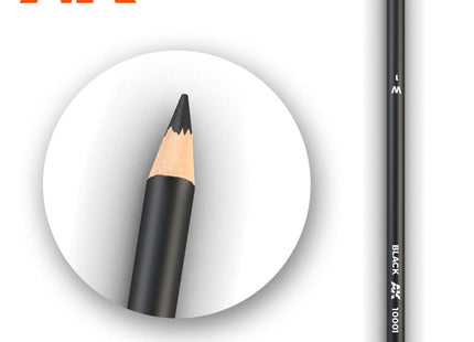 Gamers Guild AZ AK-Interactive AK10001 AK Interactive: Weathering Pencils for Modelling - Black Golden Distribution International