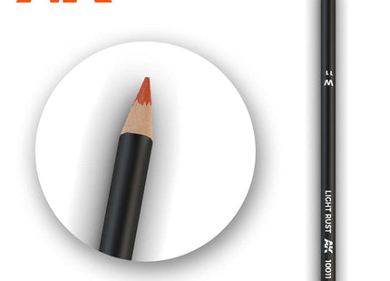 Gamers Guild AZ AK-Interactive AK10011 AK Interactive: Weathering Pencils for Modelling - Light Rust Golden Distribution International