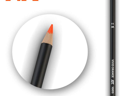 Gamers Guild AZ AK-Interactive AK10015 AK Interactive: Weathering Pencils for Modelling - Vivid Orange Golden Distribution International