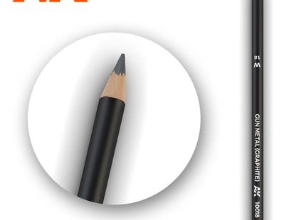 Gamers Guild AZ AK-Interactive AK10018 AK Interactive: Weathering Pencils for Modelling - Gun Metal (Graphite) Golden Distribution International
