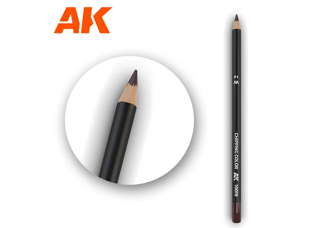 Gamers Guild AZ AK-Interactive AK10019 AK Interactive: Weathering Pencils for Modelling - Chipping Color Golden Distribution International