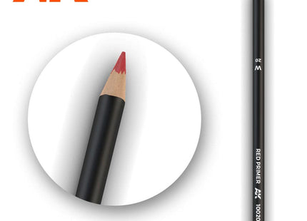 Gamers Guild AZ AK-Interactive AK10020 AK Interactive: Weathering Pencils for Modelling - Red Primer Golden Distribution International